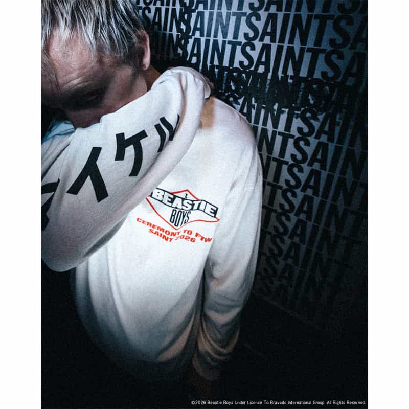 SAINT MXXXXXX＜セント マイケル＞ ヴィンテージ加工ロングスリーブカットソー