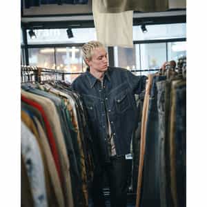 SAINT MXXXXXX＜セント マイケル＞ リジットデニムシャツ