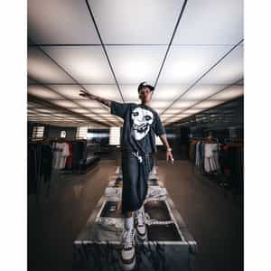 SAINT MXXXXXX＜セント マイケル＞ ヴィンテージ加工Tシャツ