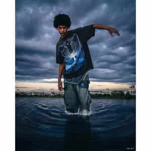 SAINT MXXXXXX＜セント マイケル＞ ヴィンテージ加工グラフィックTシャツ