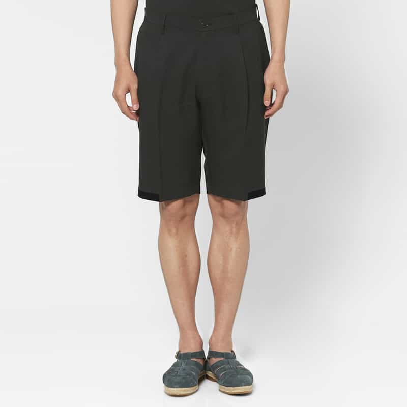 BARNEYS NEW YORK セットアップ イージーショーツ BLACK