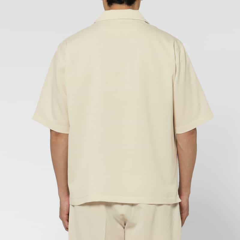 BARNEYS NEW YORK セットアップ オープンカラーシャツ BEIGE
