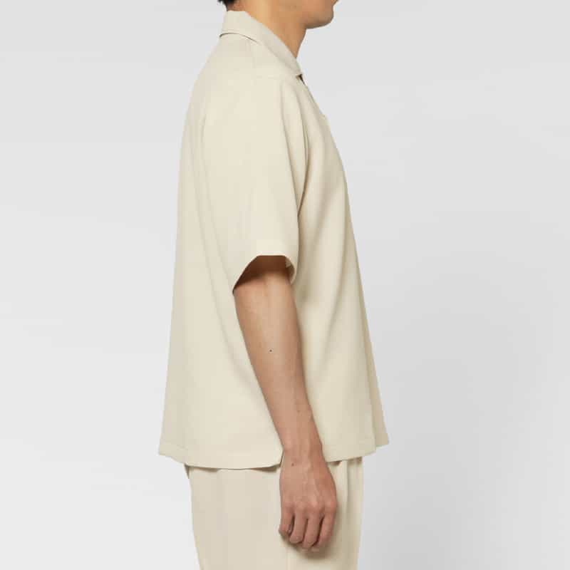 BARNEYS NEW YORK セットアップ オープンカラーシャツ BEIGE