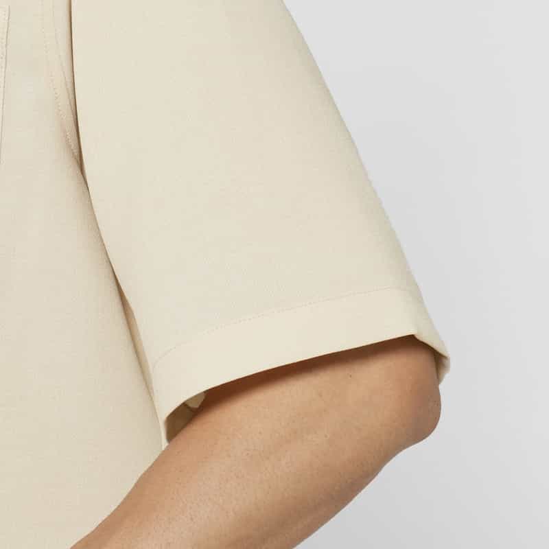BARNEYS NEW YORK セットアップ オープンカラーシャツ BEIGE