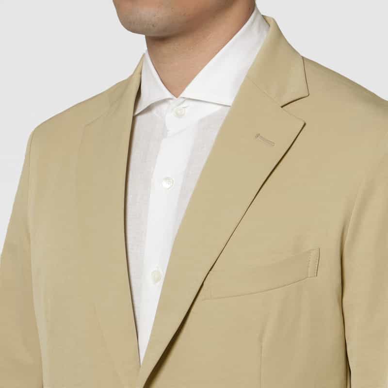 BARNEYS NEW YORK ウォッシャブル イージージャケット BEIGE