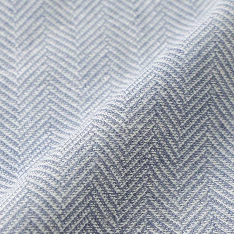 BARNEYS NEW YORK ヘリンボーン柄テーラードジャケット BLUE