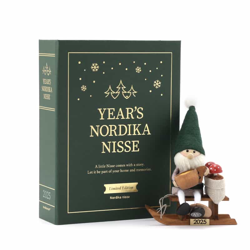 NORDIKA NISSE NORDIKA NISSE ＜ノルディカ ニッセ＞ 木製人形 イヤーズノルディカ2025 GREEN