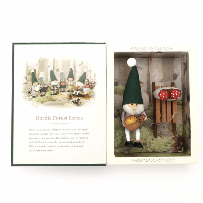 NORDIKA NISSE NORDIKA NISSE ＜ノルディカ ニッセ＞ 木製人形 イヤーズノルディカ2025 GREEN