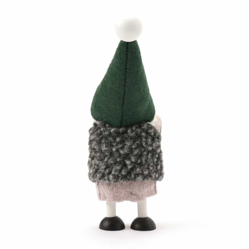 NORDIKA NISSE NORDIKA NISSE ＜ノルディカ ニッセ＞ 木製人形 （ランタンを持ったサンタ） GREEN