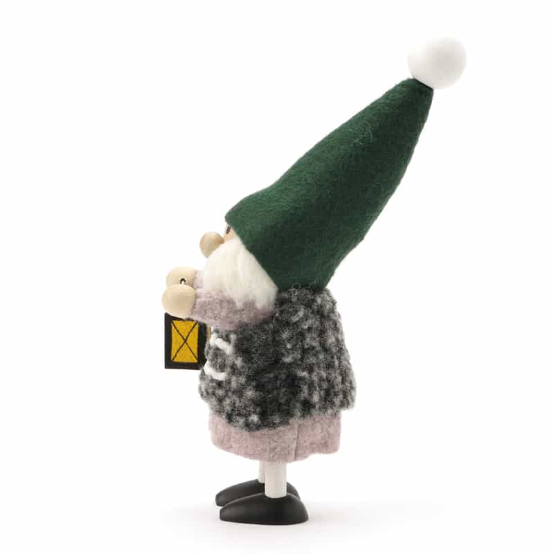 NORDIKA NISSE NORDIKA NISSE ＜ノルディカ ニッセ＞ 木製人形 （ランタンを持ったサンタ） GREEN