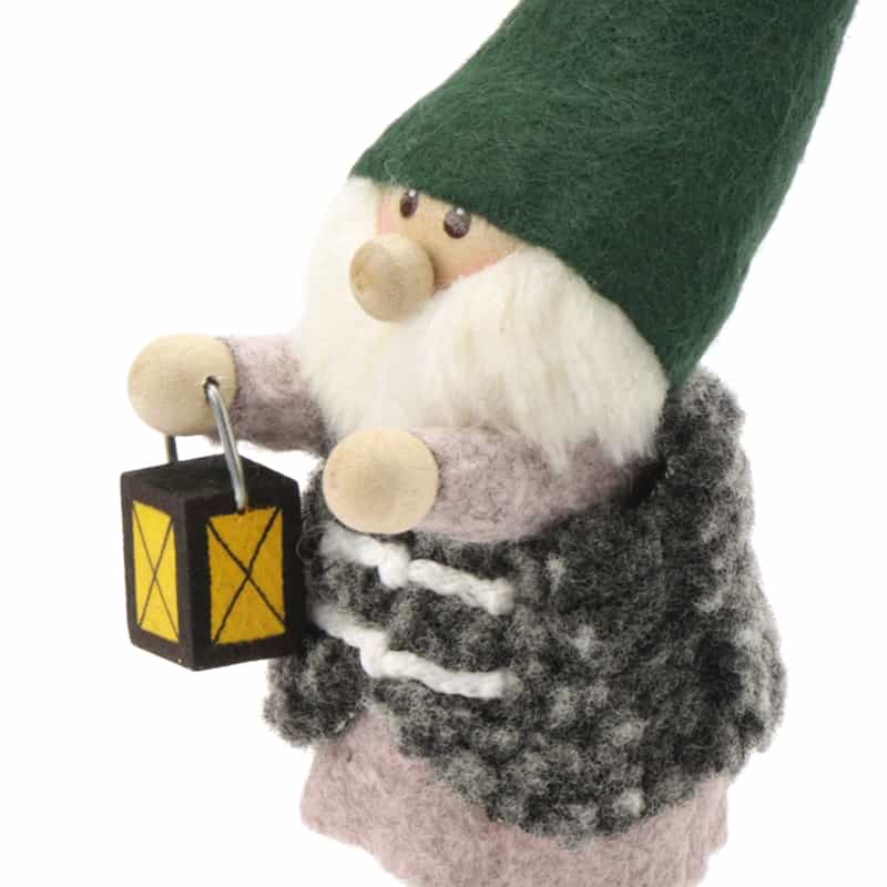 NORDIKA NISSE NORDIKA NISSE ＜ノルディカ ニッセ＞ 木製人形 （ランタンを持ったサンタ） GREEN