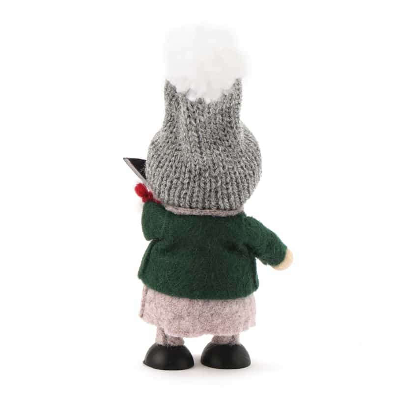 NORDIKA NISSE NORDIKA NISSE ＜ノルディカ ニッセ＞ 木製人形 （小鳥と話す女の子） GRAY