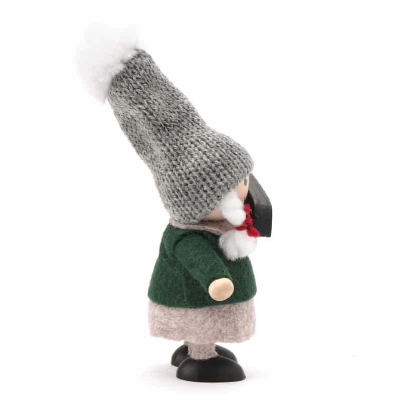 NORDIKA NISSE NORDIKA NISSE ＜ノルディカ ニッセ＞ 木製人形 （小鳥と話す女の子） GRAY