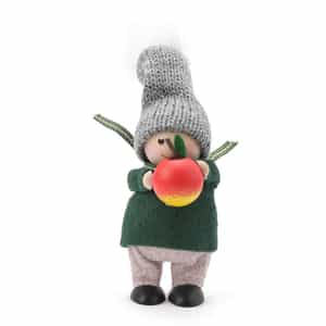NORDIKA NISSE ＜ノルディカ ニッセ＞ 木製人形 （リンゴを持った男の子）