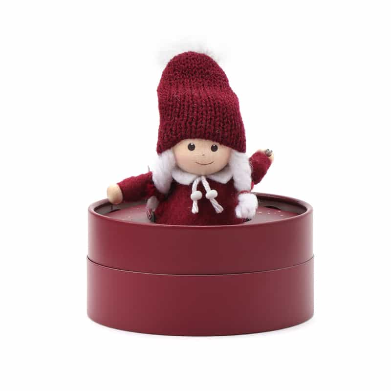 NORDIKA NISSE NORDIKA NISSE ＜ノルディカ ニッセ＞ 木製人形 （風船を持った女の子） RED