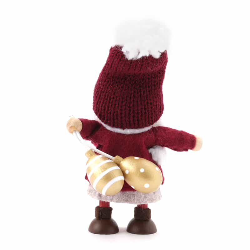 NORDIKA NISSE NORDIKA NISSE ＜ノルディカ ニッセ＞ 木製人形 （風船を持った女の子） RED