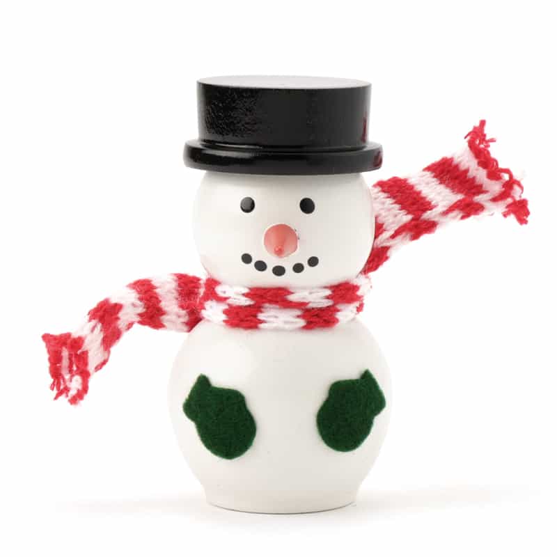 NORDIKA NISSE NORDIKA NISSE ＜ノルディカ ニッセ＞ 木製人形 ( スノーマン / ハット＆ミトン ) BLACK