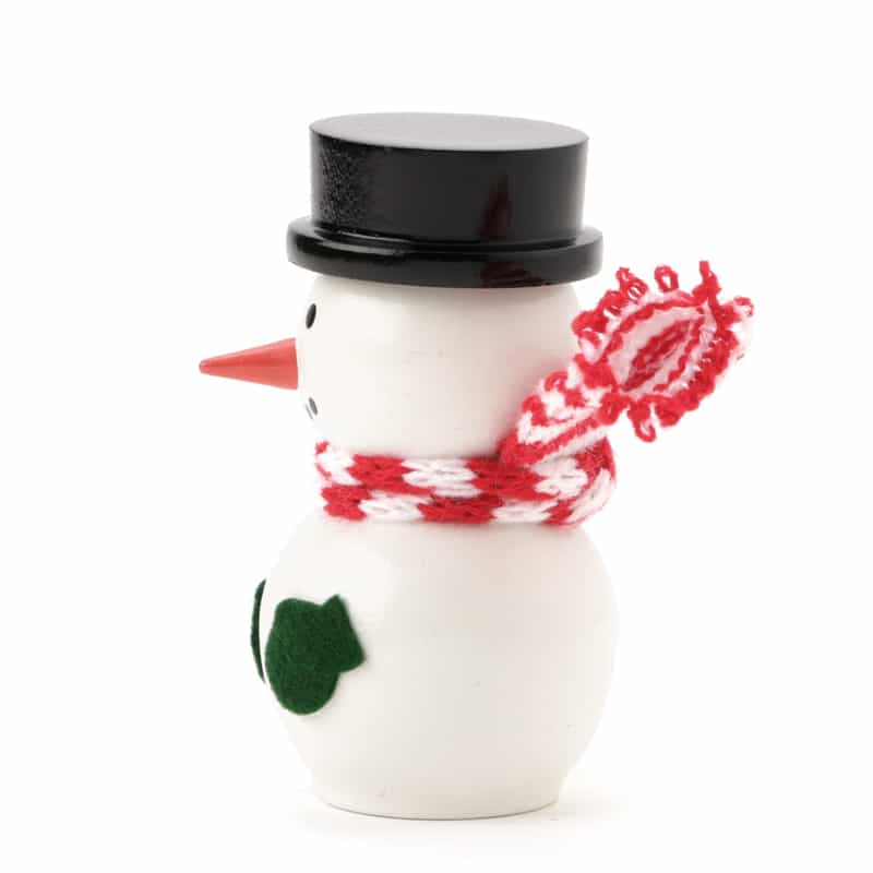 NORDIKA NISSE NORDIKA NISSE ＜ノルディカ ニッセ＞ 木製人形 ( スノーマン / ハット＆ミトン ) BLACK