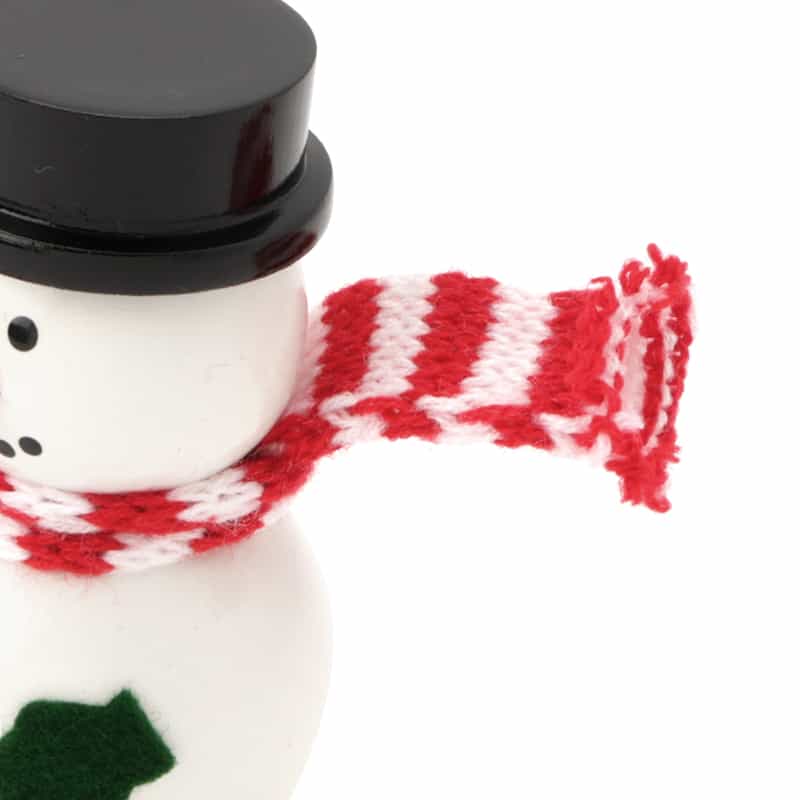 NORDIKA NISSE NORDIKA NISSE ＜ノルディカ ニッセ＞ 木製人形 ( スノーマン / ハット＆ミトン ) BLACK