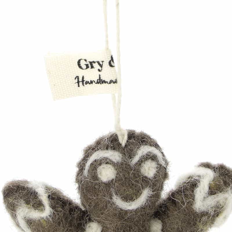 GRY&SIF GRY＆SIF ＜グライアンドシフ＞ オーナメント  （ジンジャーブレッド） BROWN