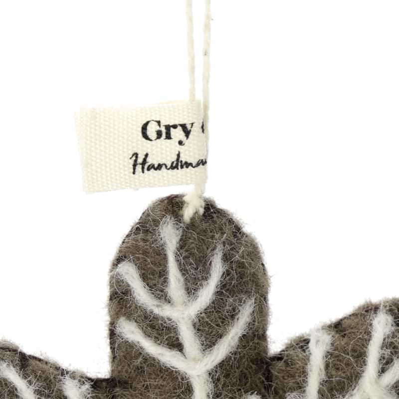 GRY&SIF GRY＆SIF ＜グライアンドシフ＞ オーナメント  （ジンジャーブレッド） BROWN