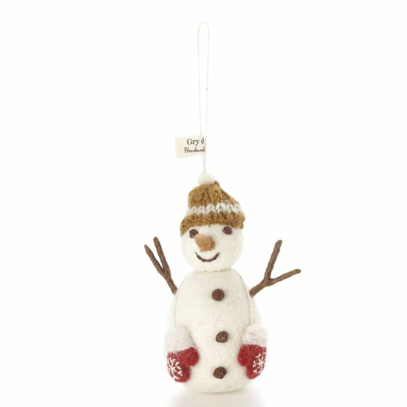 GRY&SIF GRY＆SIF ＜グライアンドシフ＞ オーナメント  （スノーマン） BEIGE