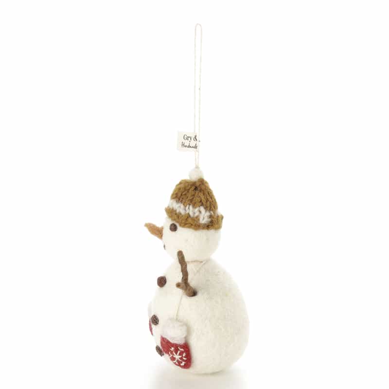 GRY&SIF GRY＆SIF ＜グライアンドシフ＞ オーナメント  （スノーマン） BEIGE