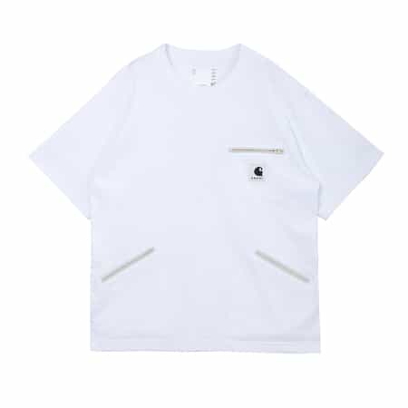SACAI＜サカイ＞×CARHARTT WIP＜カーハート　ワークインプログレス＞コラボレート コットンTシャツ