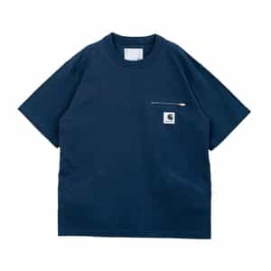 SACAI＜サカイ＞×CARHARTT WIP＜カーハート　ワークインプログレス＞コラボレート コットンTシャツ