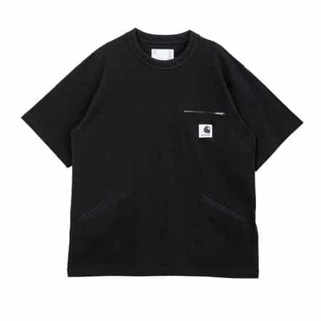 SACAI＜サカイ＞×CARHARTT WIP＜カーハート　ワークインプログレス＞コラボレート コットンTシャツ
