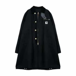 SACAI＜サカイ＞×CARHARTT WIP＜カーハート　ワークインプログレス＞コラボレート ダックロングコート