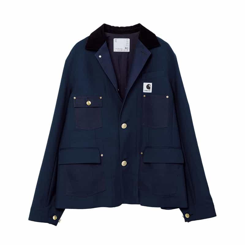 SACAI＜サカイ＞×CARHARTT WIP＜カーハート　ワークインプログレス＞コラボレート スーチングダックジャケット