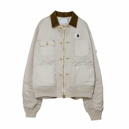 SACAI＜サカイ＞×CARHARTT WIP＜カーハート　ワークインプログレス＞コラボレート コンビネーションダックジャケット