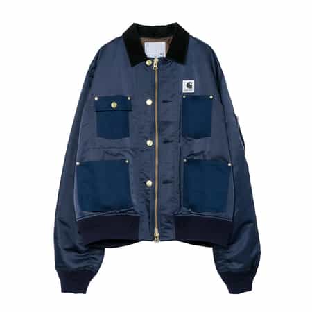 SACAI＜サカイ＞×CARHARTT WIP＜カーハート　ワークインプログレス＞コラボレート コンビネーションダックジャケット