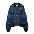 SACAI＜サカイ＞×CARHARTT WIP＜カーハート　ワークインプログレス＞コラボレート コンビネーションダックジャケット
