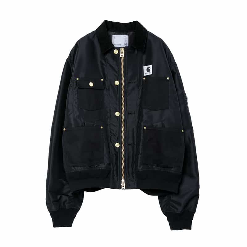 SACAI＜サカイ＞×CARHARTT WIP＜カーハート　ワークインプログレス＞コラボレート コンビネーションダックジャケット
