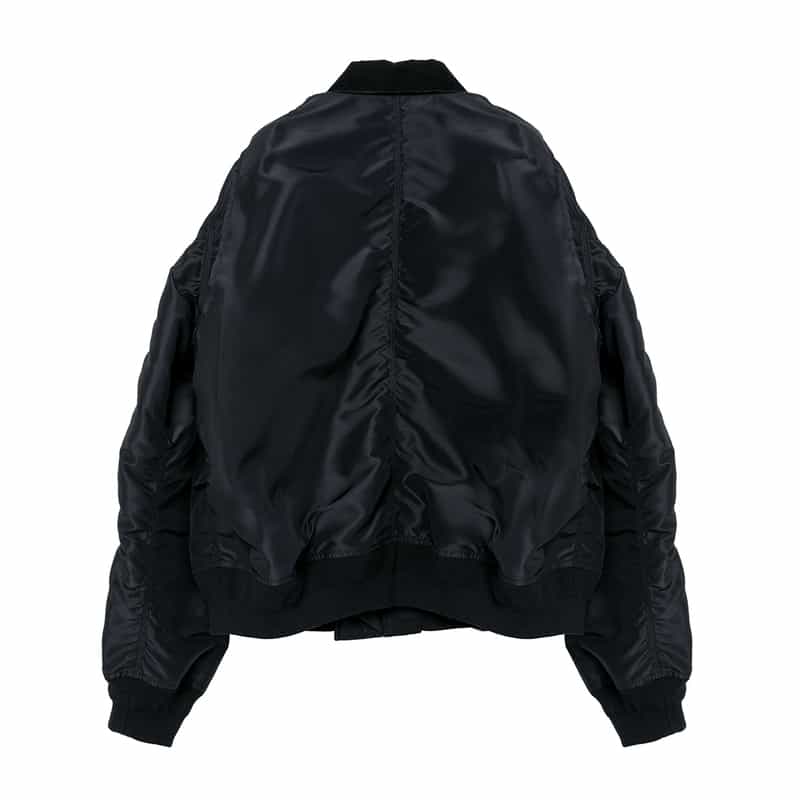 SACAI SACAI＜サカイ＞×CARHARTT WIP＜カーハート　ワークインプログレス＞コラボレート コンビネーションダックジャケット BLACK