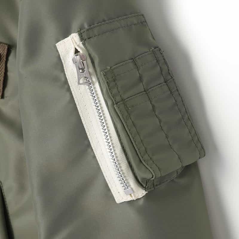 SACAI SACAI＜サカイ＞ ナイロンツイルブルゾン KHAKI