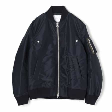 SACAI＜サカイ＞ ナイロンツイルブルゾン