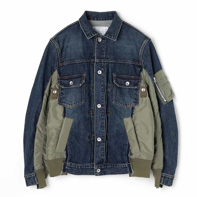 SACAI＜サカイ＞ コンビネーション デニムジャケット