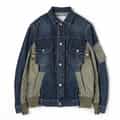 SACAI＜サカイ＞ コンビネーション デニムジャケット
