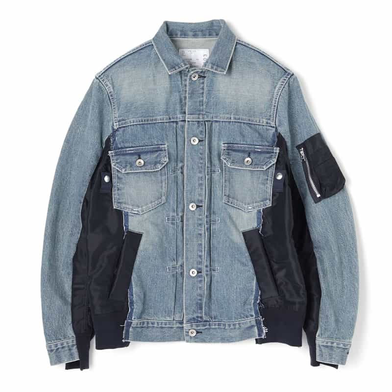 SACAI＜サカイ＞ コンビネーション デニムジャケット