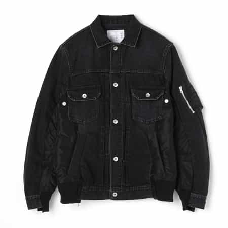 SACAI＜サカイ＞ コンビネーション デニムジャケット