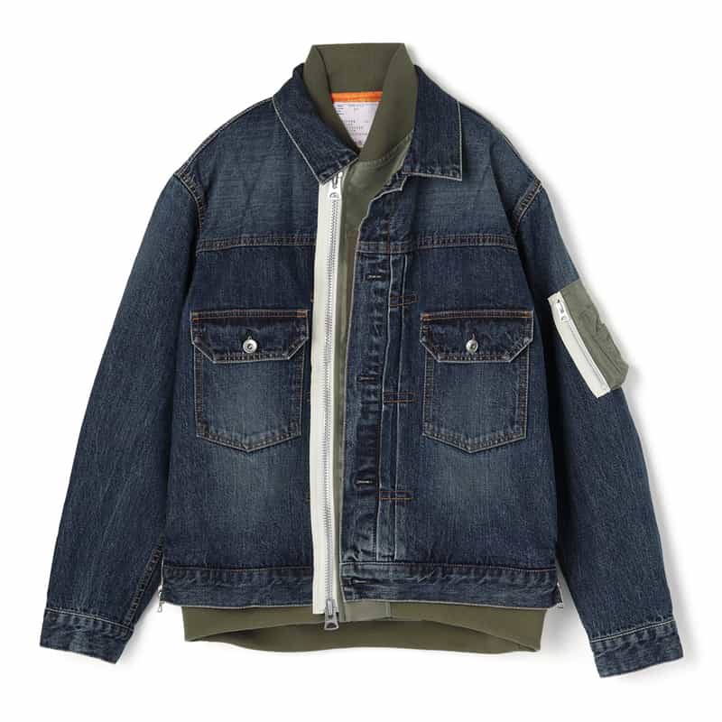 SACAI＜サカイ＞ コンビネーション デニムジャケット