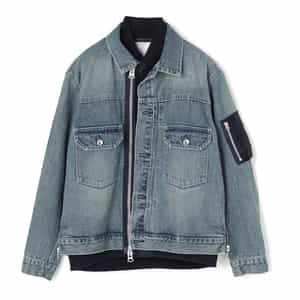 SACAI＜サカイ＞ コンビネーション デニムジャケット
