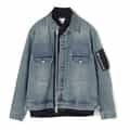SACAI＜サカイ＞ コンビネーション デニムジャケット