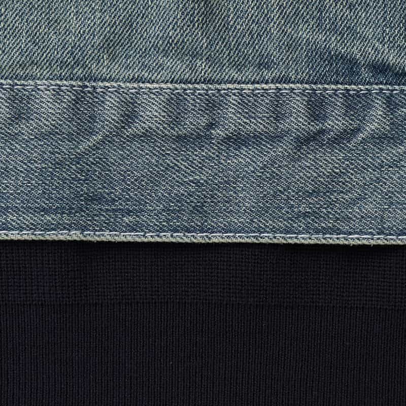 SACAI SACAI＜サカイ＞ コンビネーション デニムジャケット LIGHT BLUE