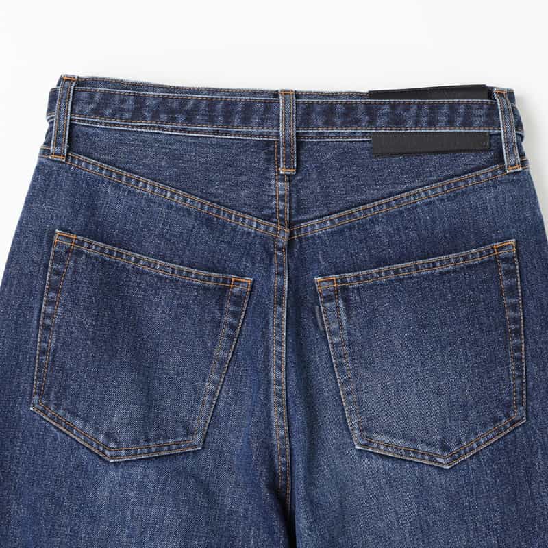 SACAI SACAI＜サカイ＞ ワイドデニムパンツ BLUE