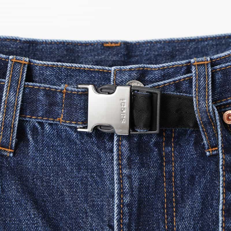 SACAI SACAI＜サカイ＞ ワイドデニムパンツ BLUE