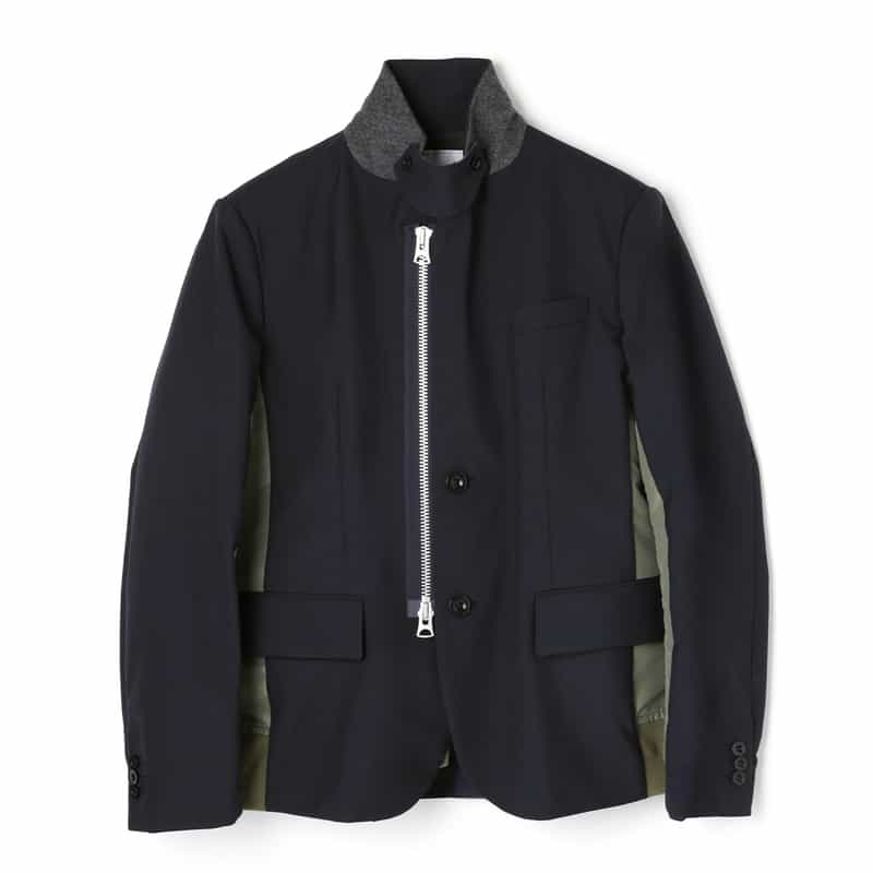 SACAI SACAI＜サカイ＞ コンビネーション スーチングジャケット NAVY
